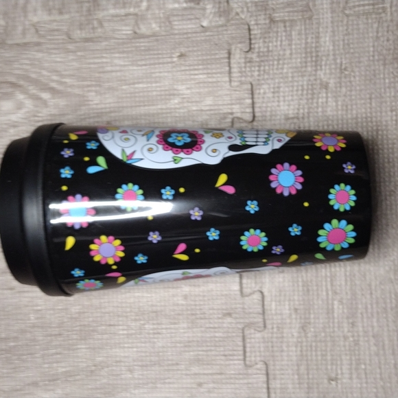NWT Sugar Skull Travel Mug and 2 Towels Set - Picture 6 of 15